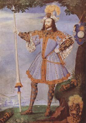 Nicholas Hilliard Portrait of George Clifford,Earl of Cumberland (mk08) oil painting picture
